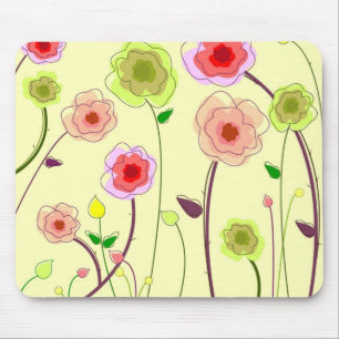 Tapis De Souris Flower power