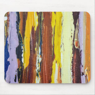 Tapis De Souris Flux Abstraits peints