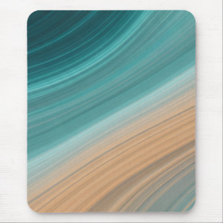 Tapis De Souris Flux de Sable Aqua