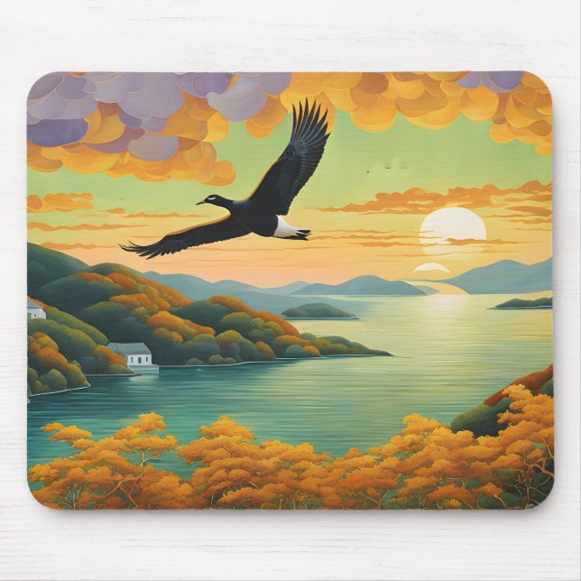 Tapis De Souris Flying Home (Devant)