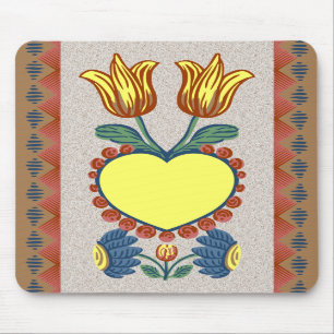 Tapis De Souris Foi, espoir, charité et amour - Mousepad
