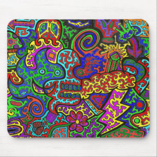Tapis De Souris Folie pas droite