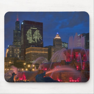 Tapis De Souris Fontaine de Buckingham, Chicago