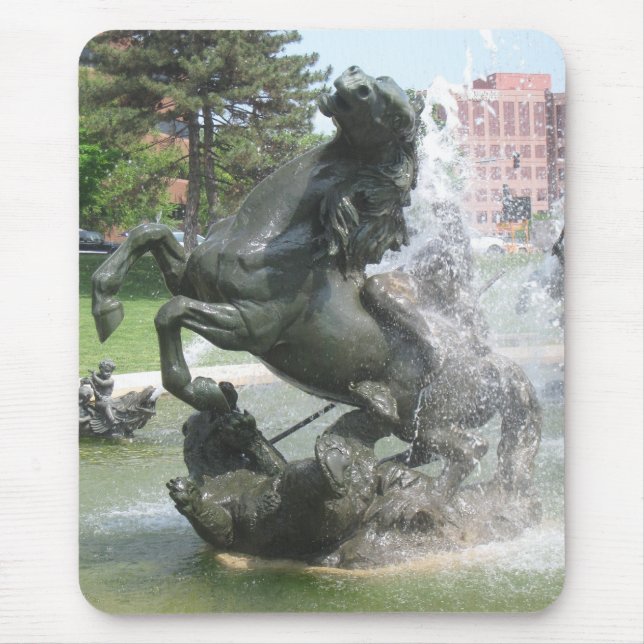Tapis De Souris Fontaine de Kansas City (Devant)