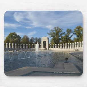 Tapis De Souris Fontaine de mémorial de 2ÈME GUERRE MONDIALE. C