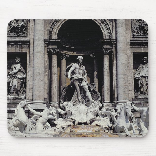 Tapis De Souris Fontaine de TREVI, construite 1732-62 (Devant)