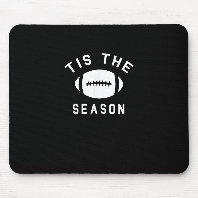 Tapis De Souris Football Drôle Cette Saison (Devant)