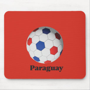 Tapis De Souris Football Paraguayen