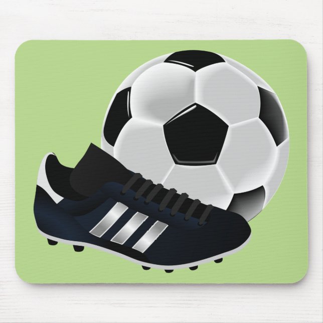 Tapis De Souris Football / Thème football ballon (Devant)