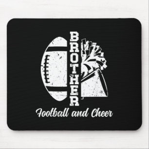 Tapis De Souris Footll et cheer frère cheerleading et Footll B