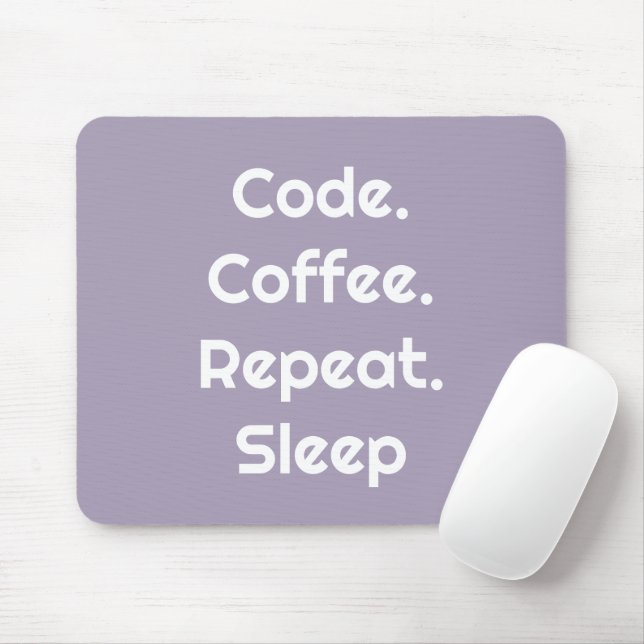 Tapis De Souris For Programmers – Fun Coding Mouse Pad Gift (Avec souris)