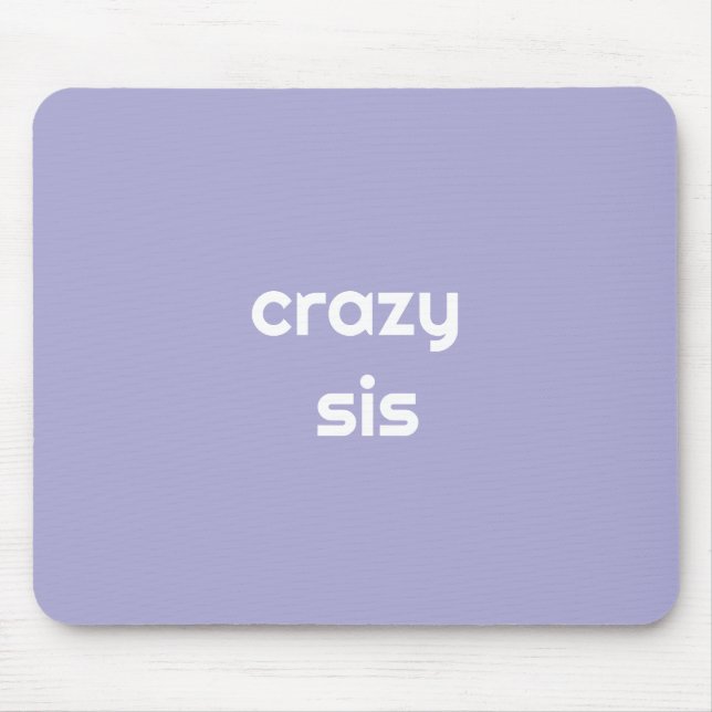 Tapis De Souris For the Funniest Sister Ever – Hilarious Mouse Pad (Devant)