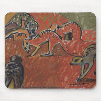 Tapis De Souris Forager de Meerkats - mousepad d'art