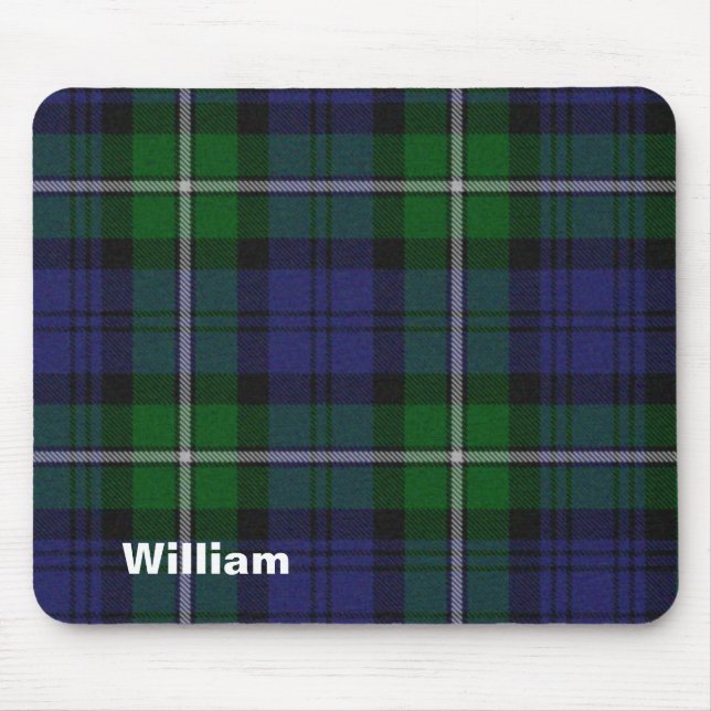 Tapis De Souris Forbes Personnalisées Belles Tartan Plaid (Devant)