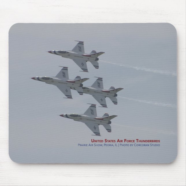 Tapis De Souris Forces aériennes de Thunderbirds (Devant)