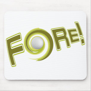 Tapis De Souris FORE ! Bousepad personnalisé