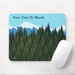 Tapis De Souris Forêt fractale
