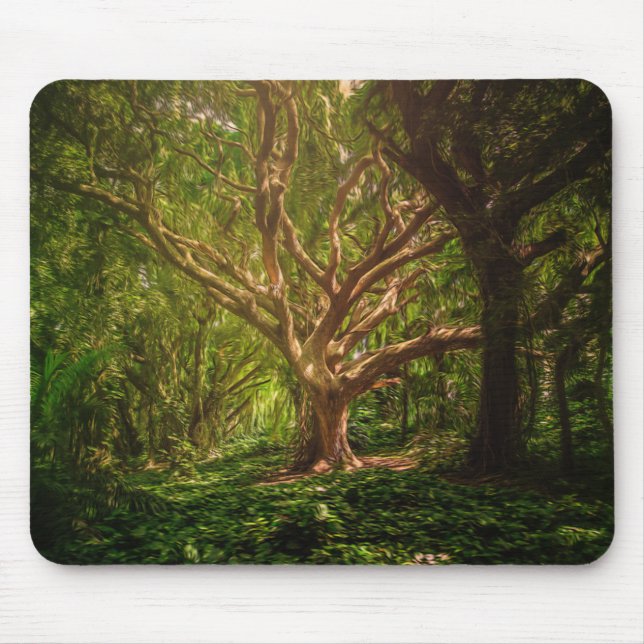 Tapis De Souris forêt verte (Devant)