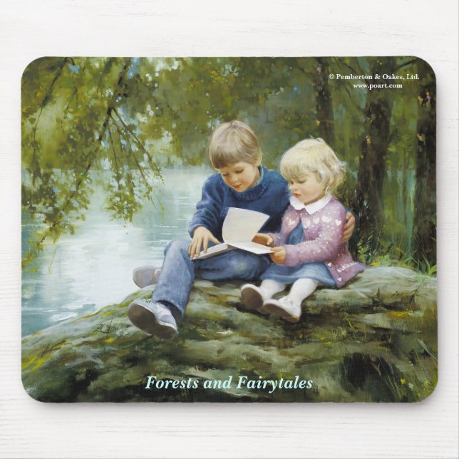 Tapis De Souris Forêts et contes de fées (Devant)