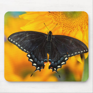 Tapis De Souris Forme noire du papillon de l'Est