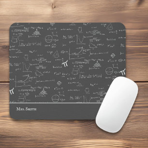 Tapis De Souris Formes d'enseignant en mathématiques Algebra Offic