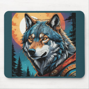 Tapis De Souris Forte Loup