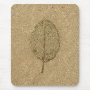 Tapis De Souris fossile Brown de Leaf