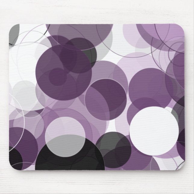 Tapis De Souris Fou pour le pourpre (Devant)