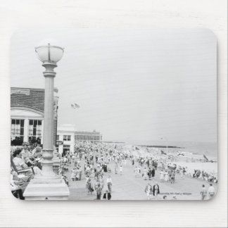 Tapis De Souris Foules sur l'esplanade