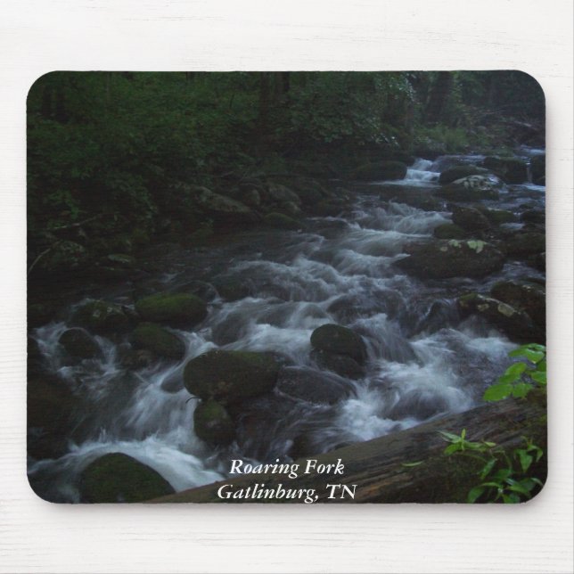 Tapis De Souris Fourche de roulement - Gatlinburg, TN (Devant)