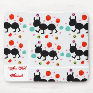 Tapis De Souris Fourmi avec l'attitude