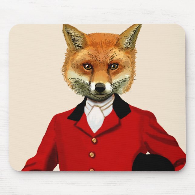 Tapis De Souris Fox Hunter 2 Portrait 2 (Devant)