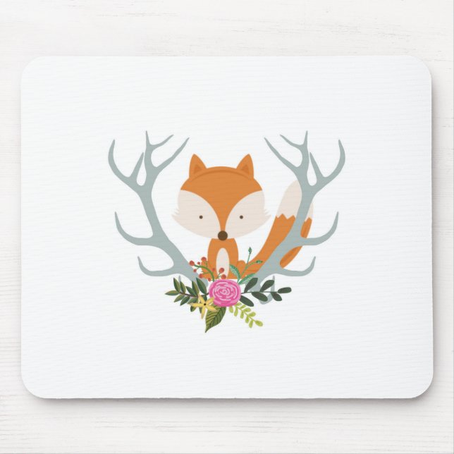 Tapis De Souris Fox mignon (Devant)