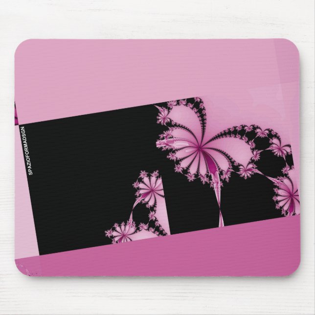 Tapis De Souris Fractal Garden rose water (Devant)