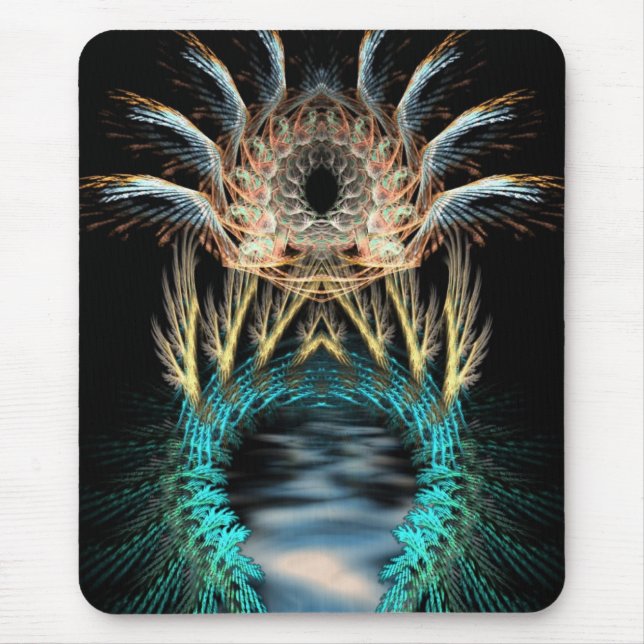 Tapis De Souris Fractal Spiritiz Mousepad (Devant)
