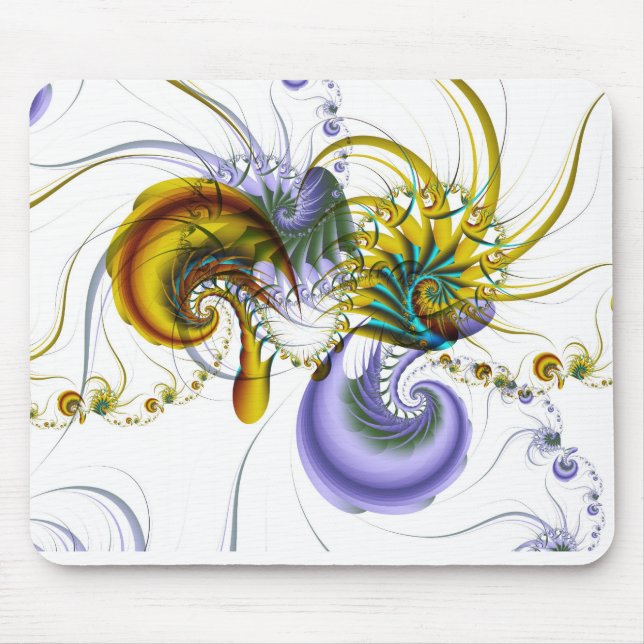 Tapis De Souris Fractale Mousepad (Devant)