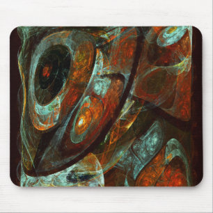 Tapis De Souris Fractionner l'art Abstrait