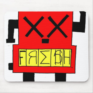 Tapis de souris frais