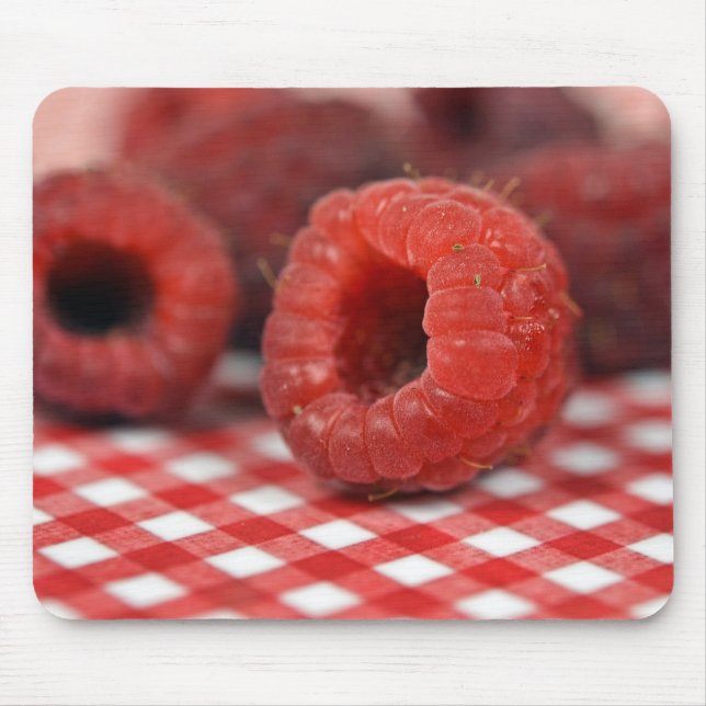 Tapis De Souris Framboise rouge (Devant)