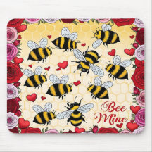 Frame d'amour Floral de la mine d'abeilles