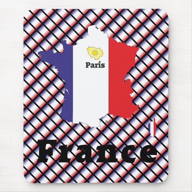Tapis De Souris France - France Mousepad (Devant)