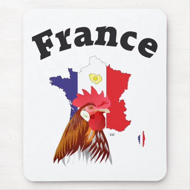 Tapis De Souris France - France Mousepad (Devant)