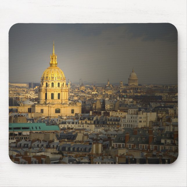 Tapis De Souris France, Paris. Les Invalides vues depuis (Devant)
