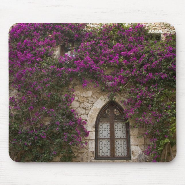 Tapis De Souris France, Provence, Èze. Rose vif (Devant)