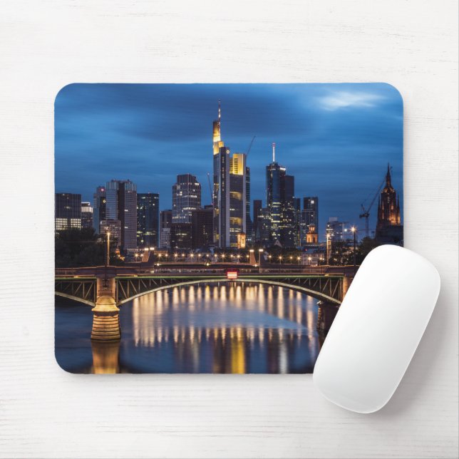 Tapis De Souris Francfort-sur-le-Main Allemagne (Avec souris)