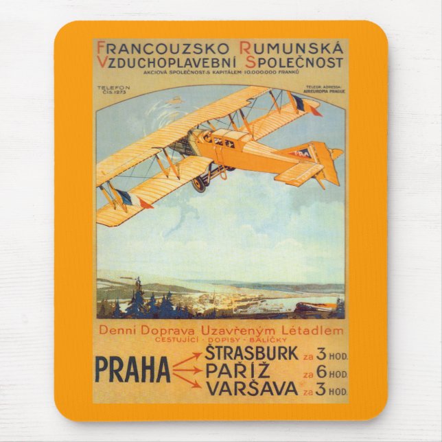 Tapis De Souris ~ Franco Roumanie de Praha (Devant)