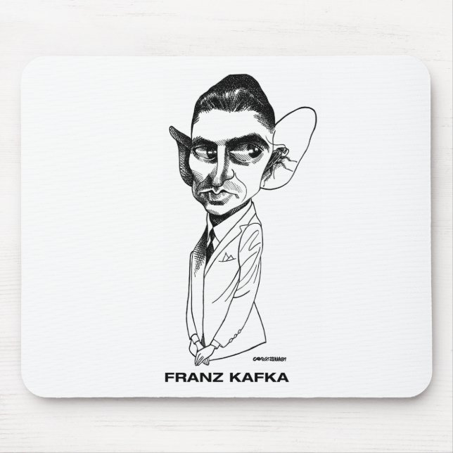 Tapis De Souris Franz Kafka Mousepad (Devant)