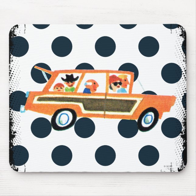 Tapis De Souris Frapper la route ouverte 4 (Devant)