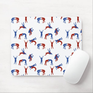 Tapis De Souris Freestyle Greco Motif de lutte romaine