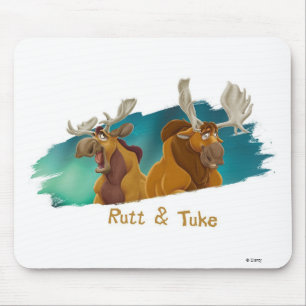 Tapis De Souris Frère Bear Rutt & Tuke Moose Disney